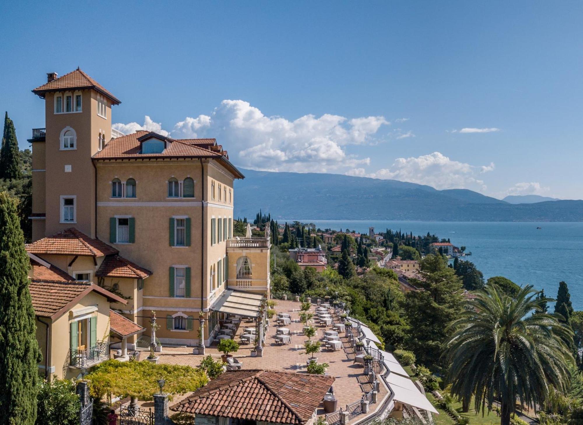 Hotel Villa Del Sogno Gardone Riviera Exterior photo